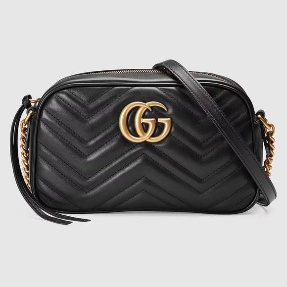 Nearly new Gucci Marmont small matelassé shoulder bag - Picture 8 of 12